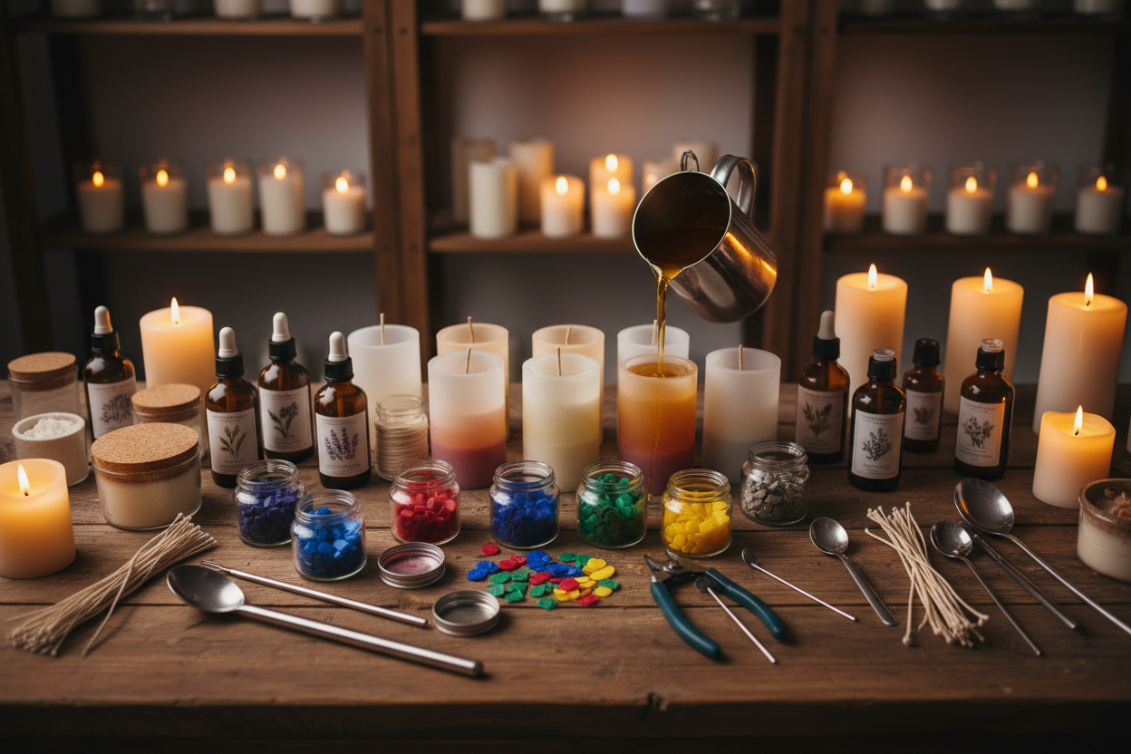 The Art of Candle Making: Behind the Scenes at ParAzar Designs