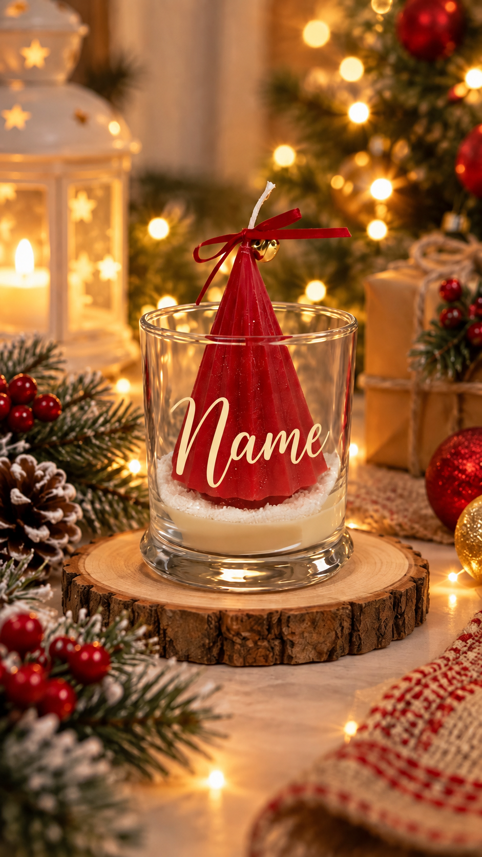 Christmas Glow Candle