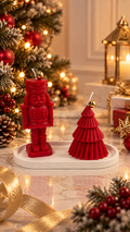 Christmas Candle Tray Sets