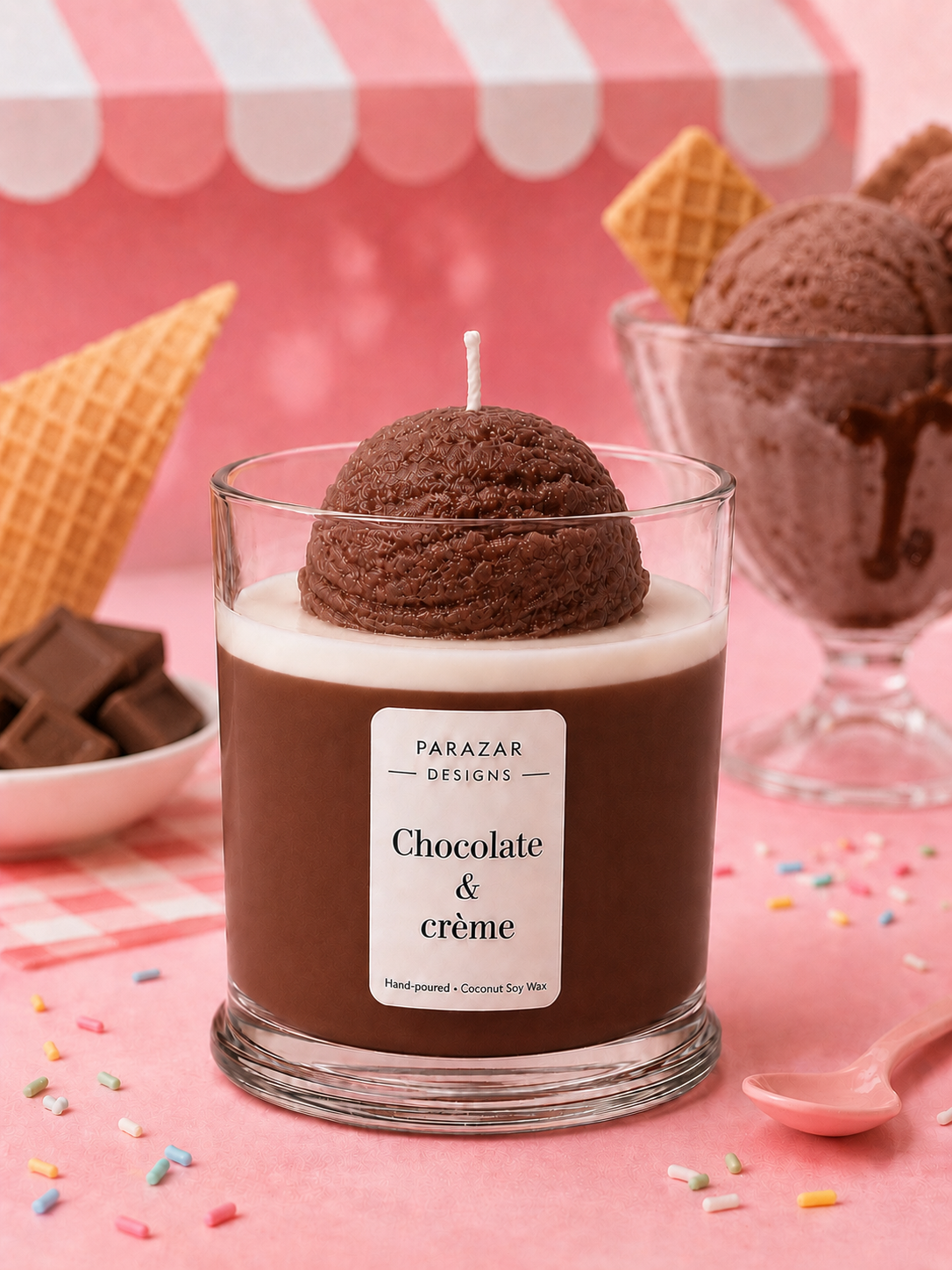 Ice Cream Candle