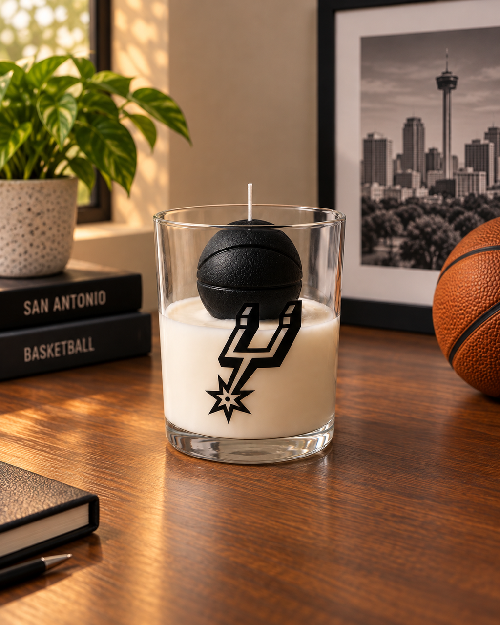Spurs Candle