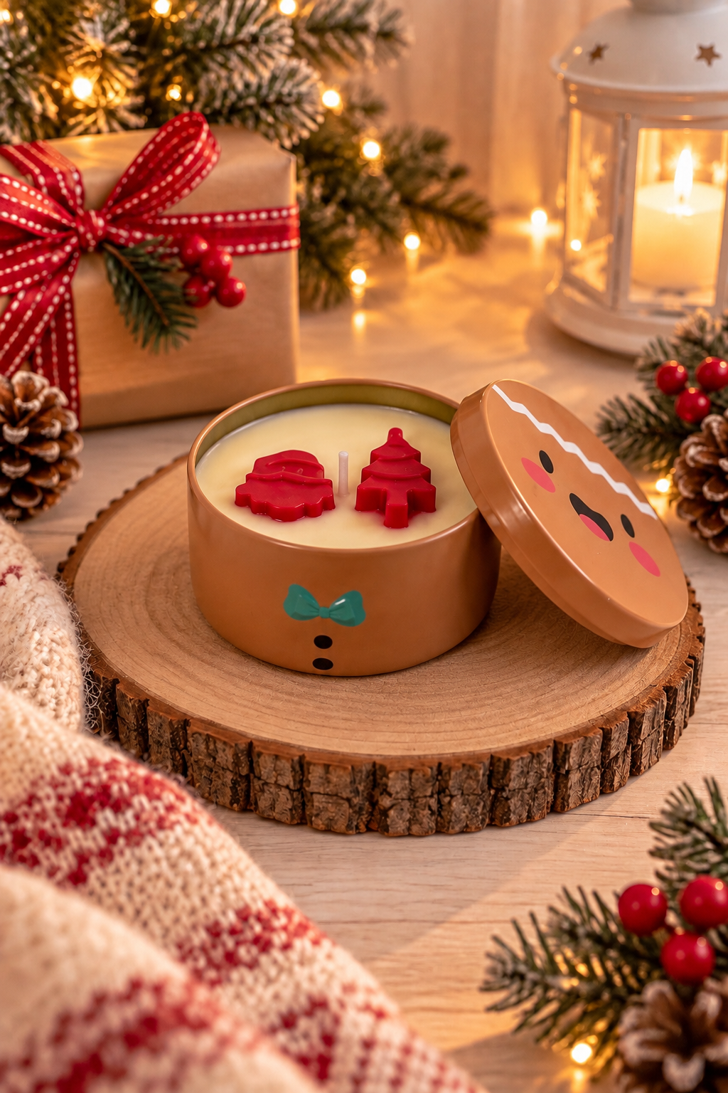 Gingerbread Candle