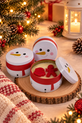 Snowman Candle