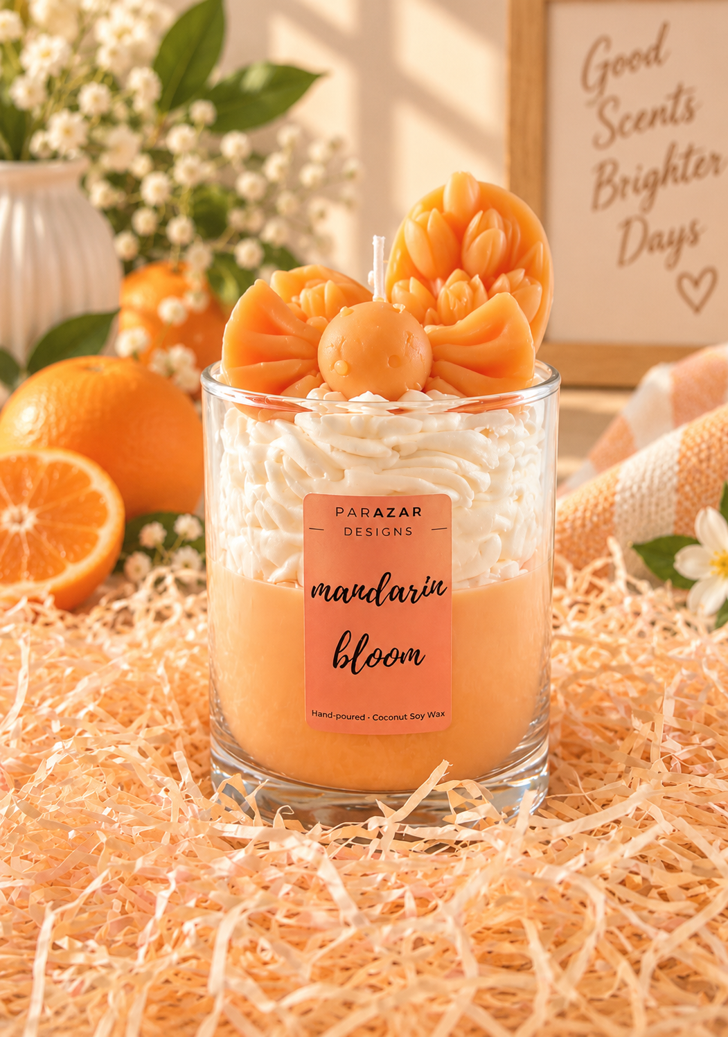 Mandarin Bloom Candle