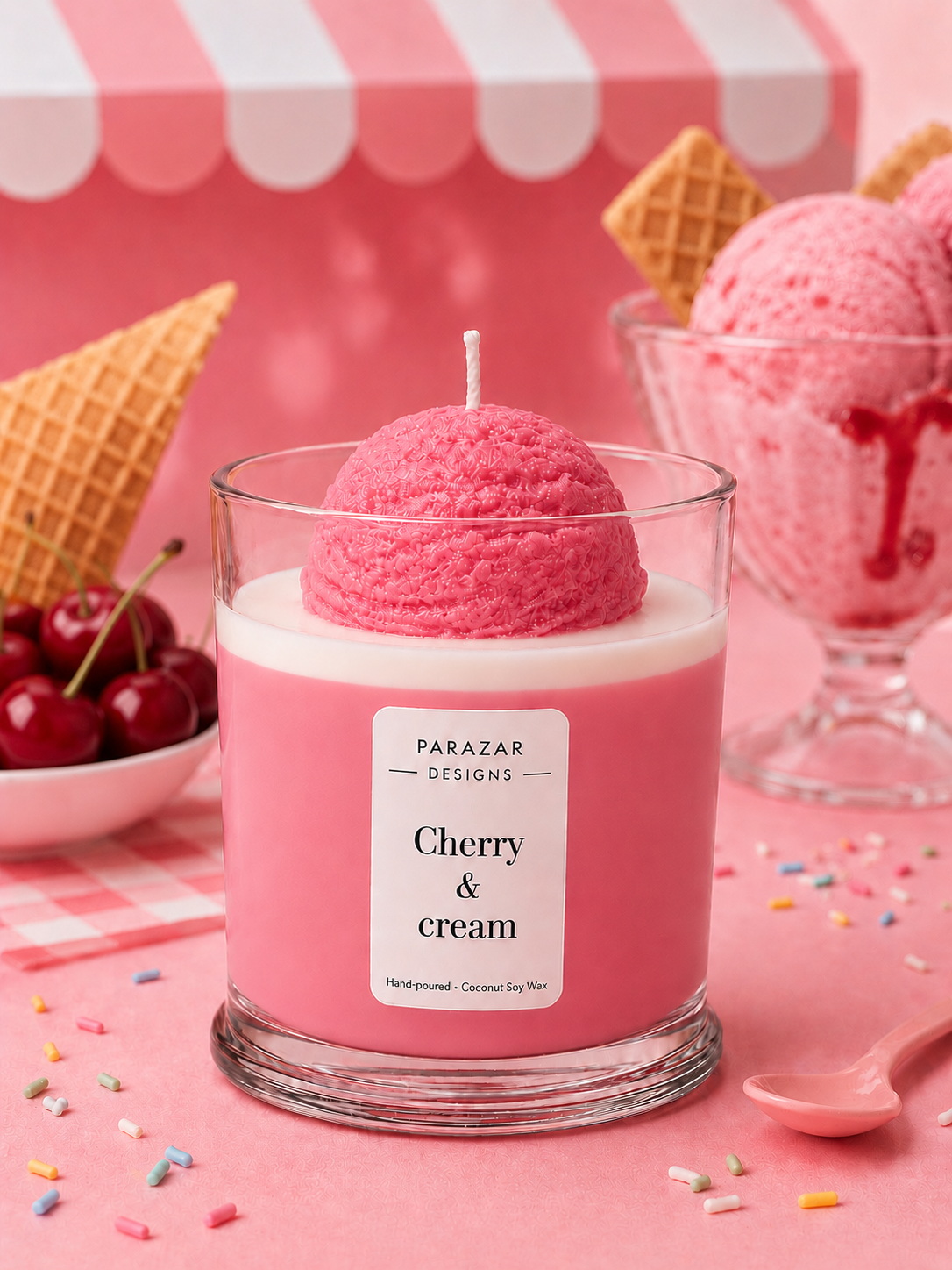 Ice Cream Candle