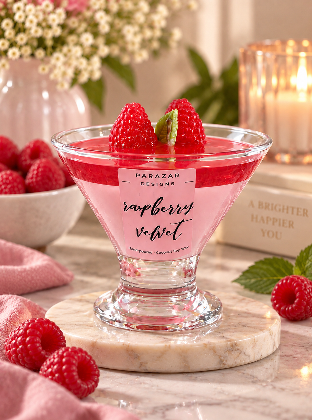 Raspberry Velvet Candle