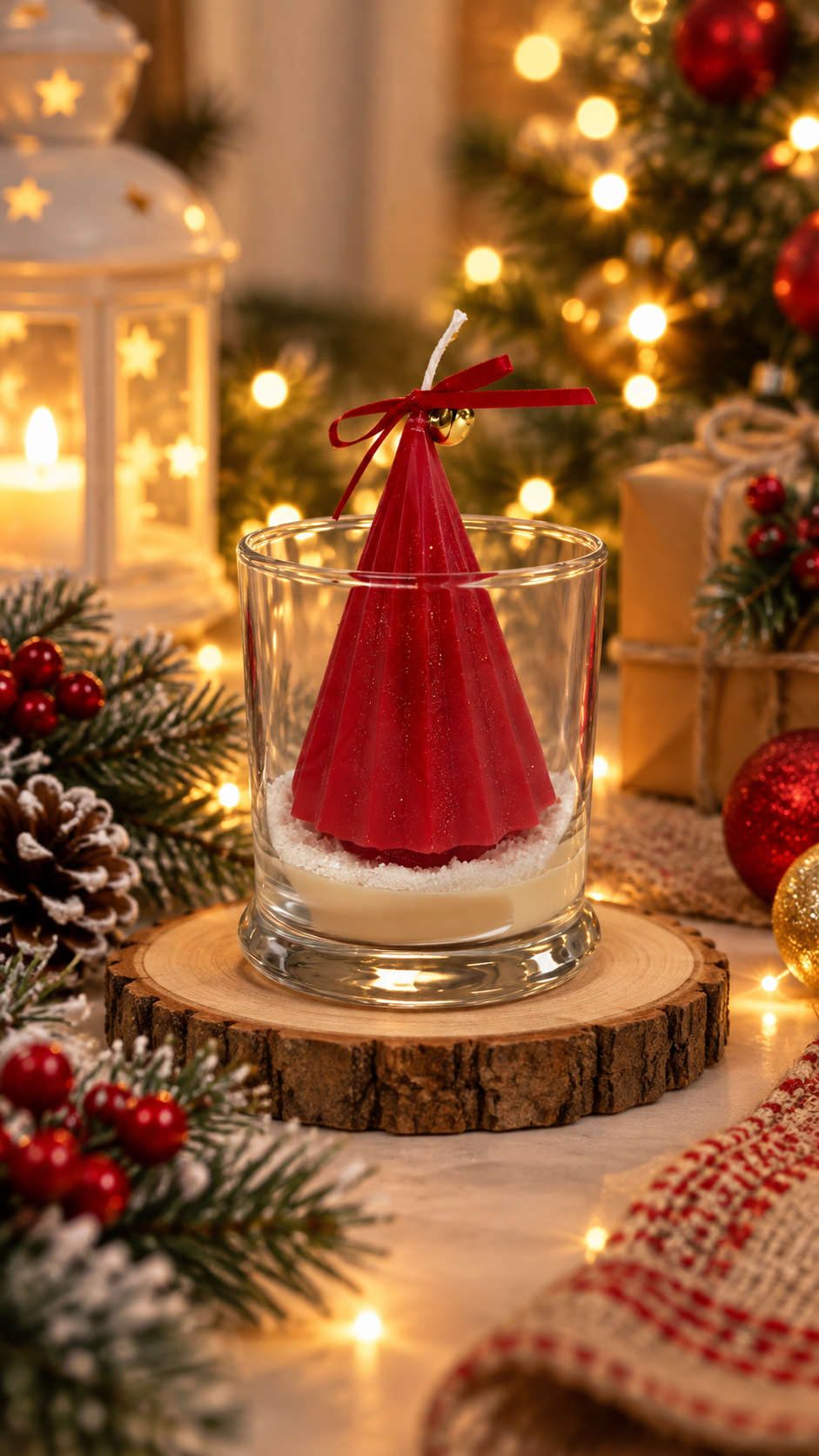 Christmas Glow Candle
