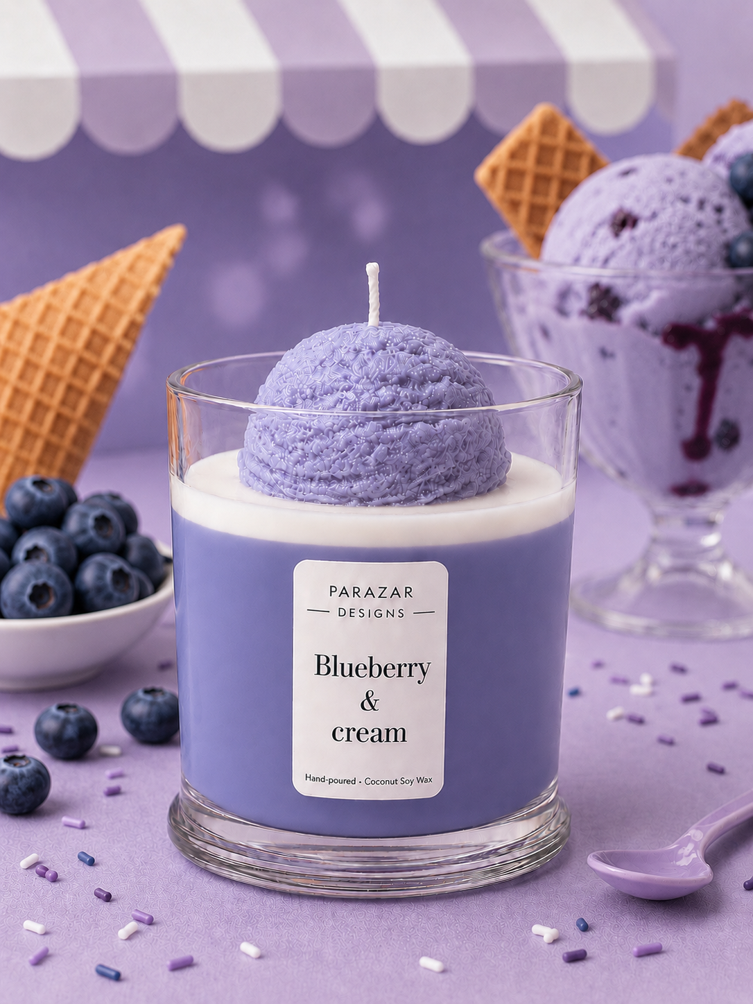 Ice Cream Candle