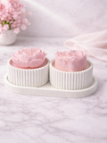 Bloom Rose Candles - White Base Set