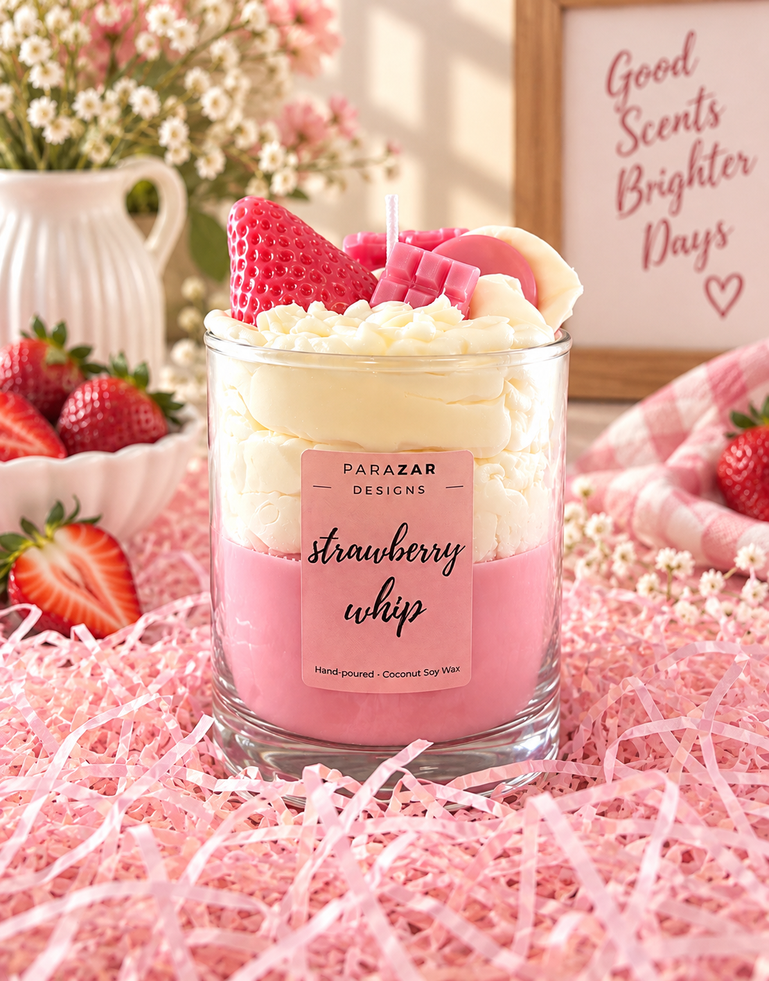 Strawberry Whip Candle
