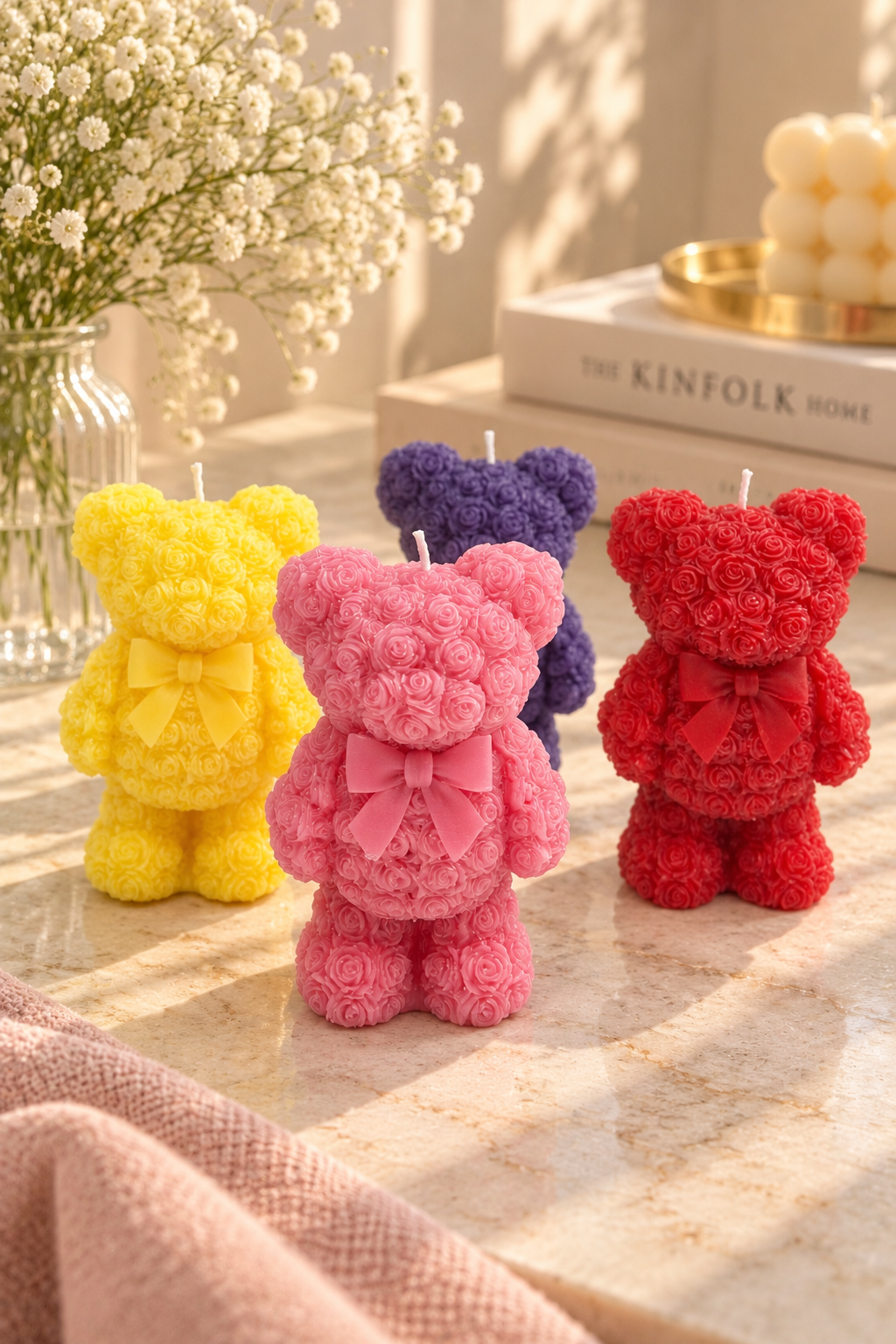 Teddy Bear Candle