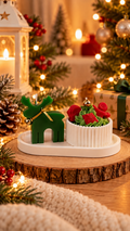 Christmas Reindeer Candle Tray