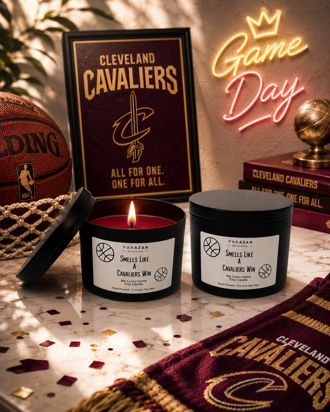 Cavaliers Win Candle