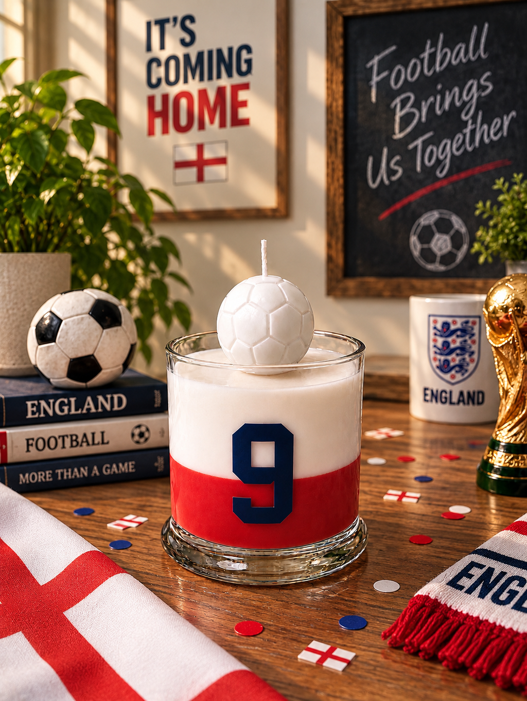 England Football Candle