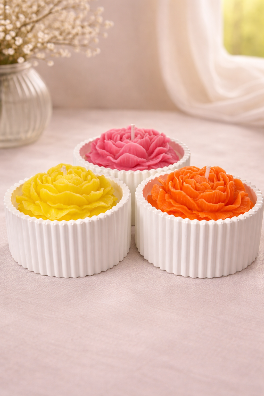 Floral Bloom Candle