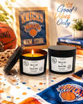 Knicks Win Candle