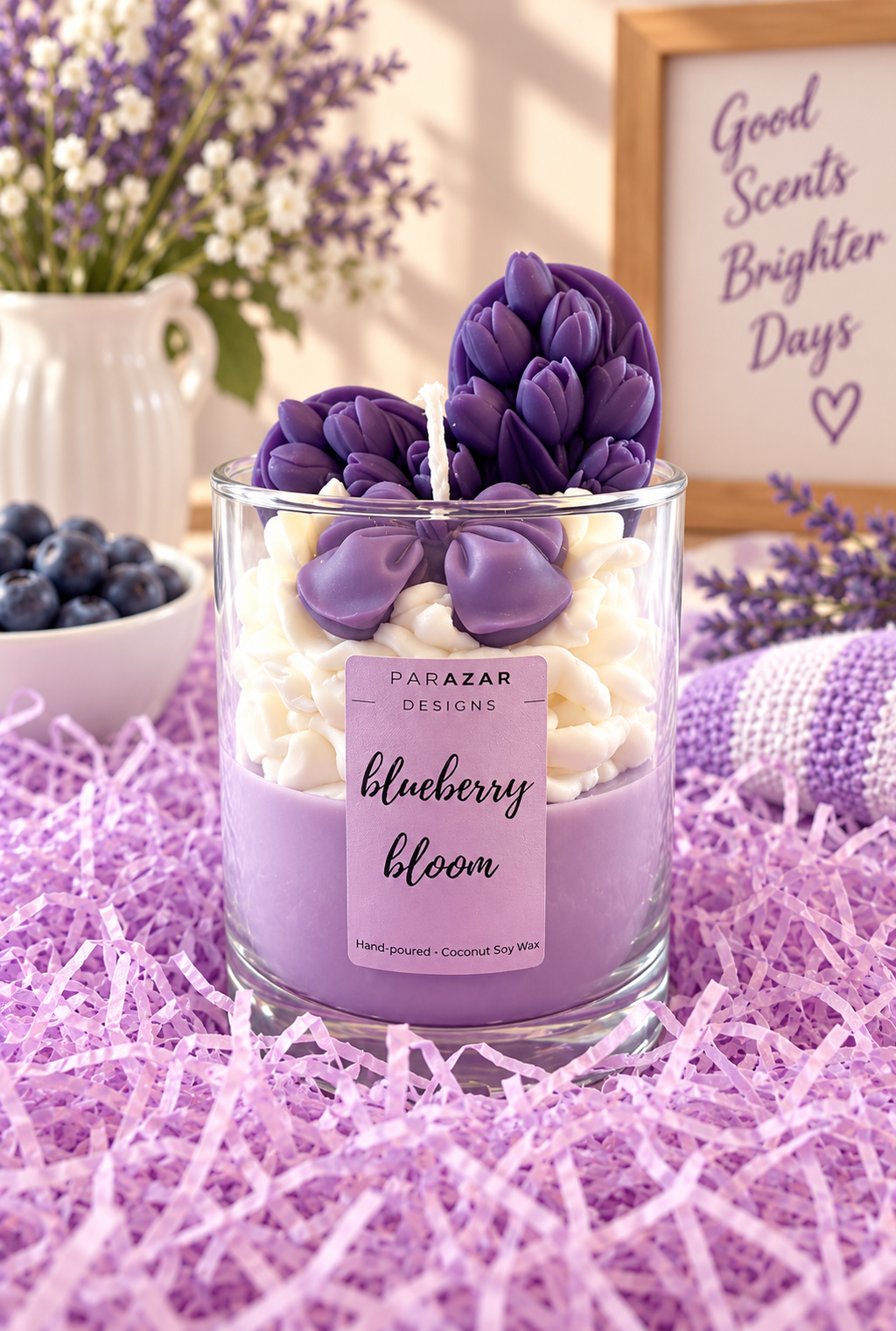 Blueberry Bloom Candle