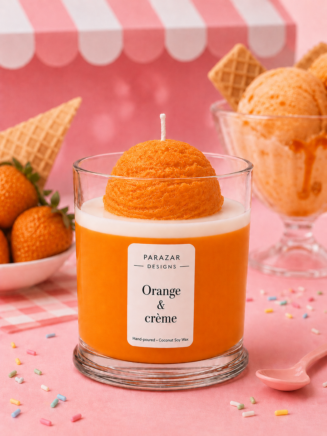 Ice Cream Candle