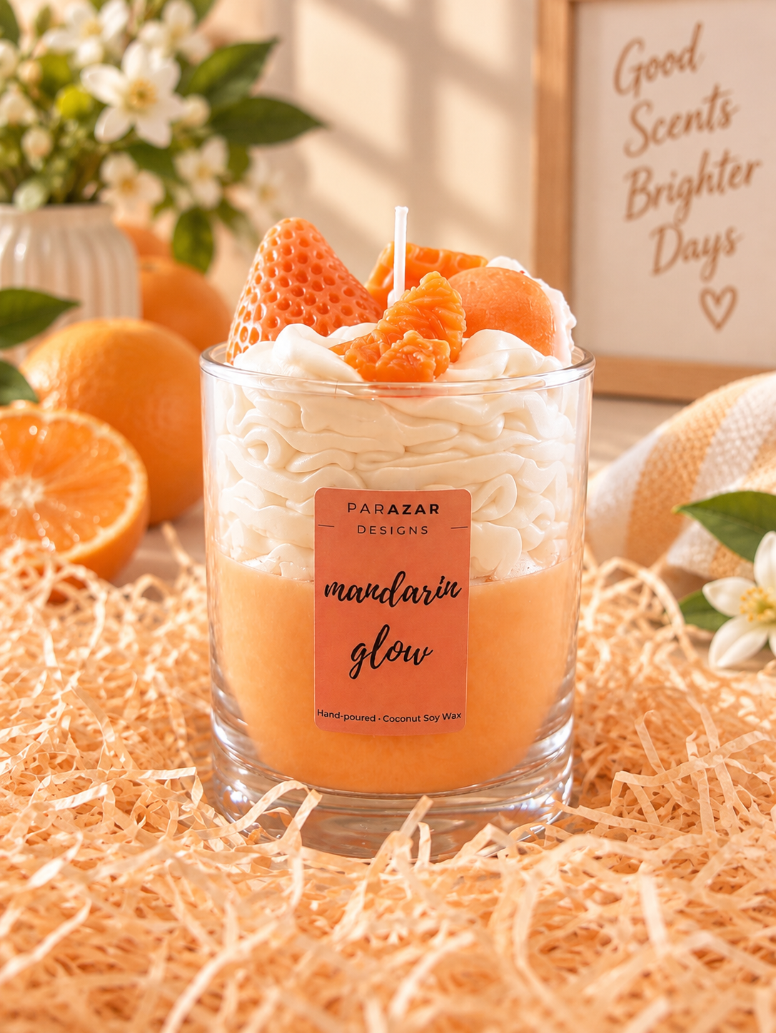 Mandarin Glow Candle