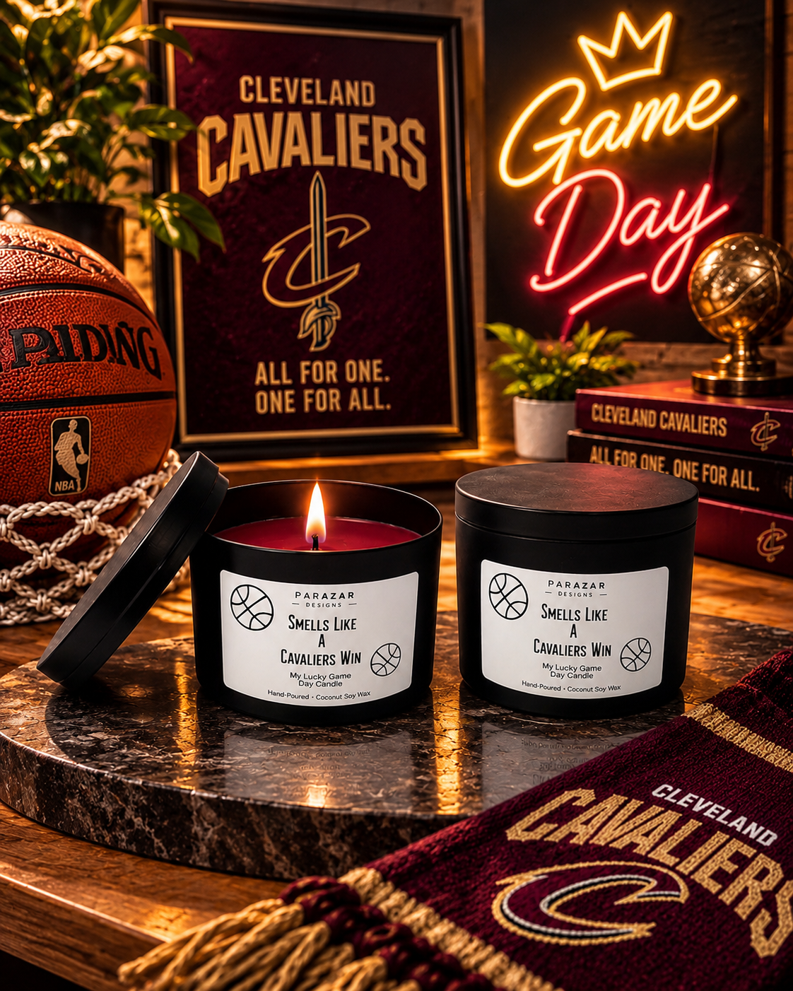 Cavaliers Win Candle