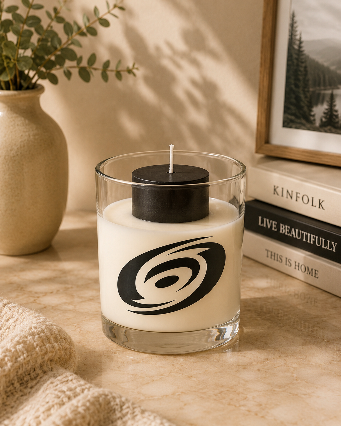 Hurricanes Candle