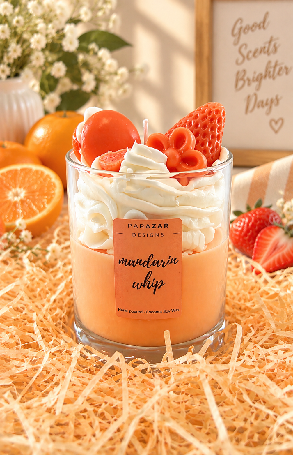Mandarin Whip Candle