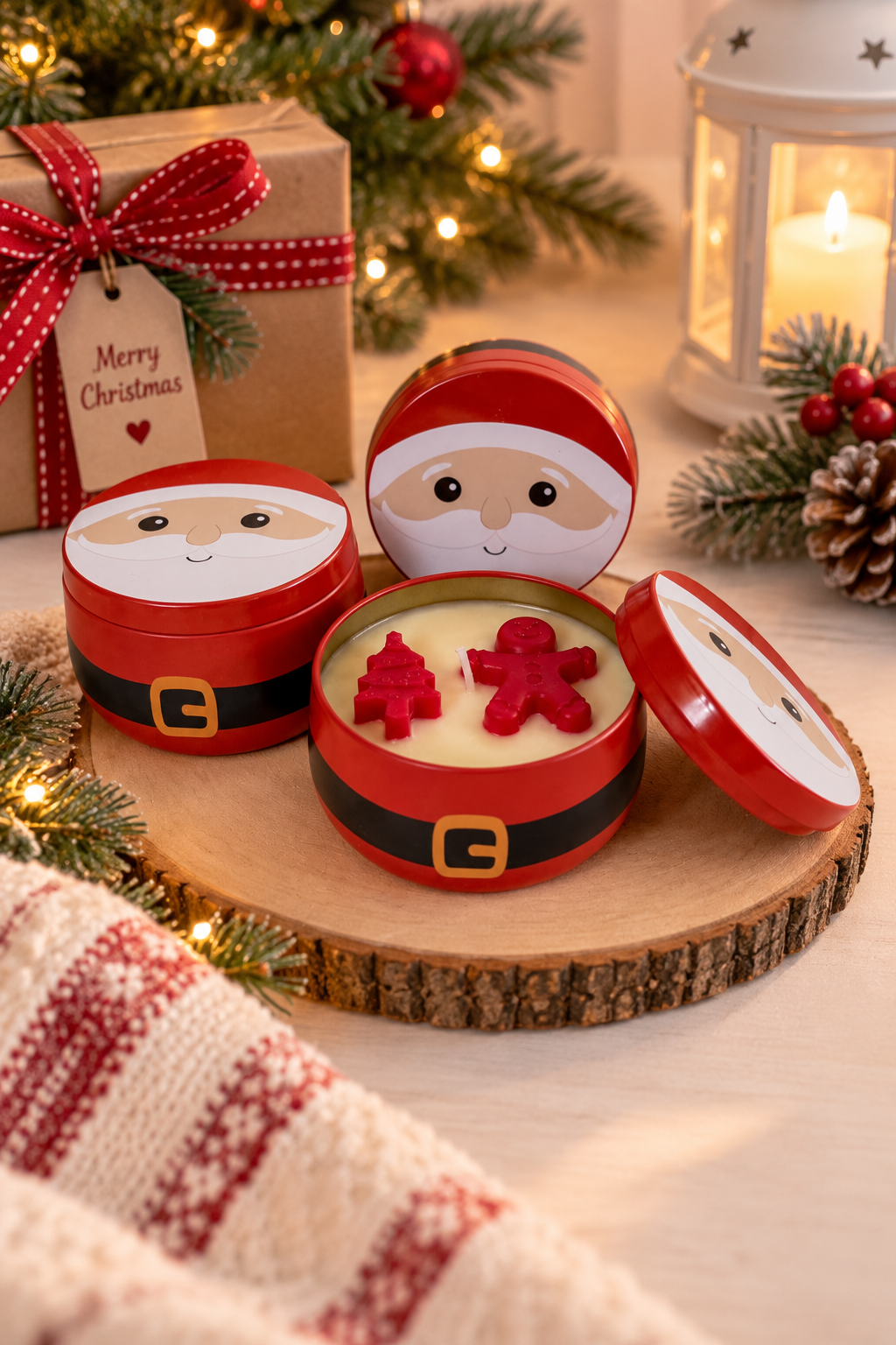 Santa Claus Candle