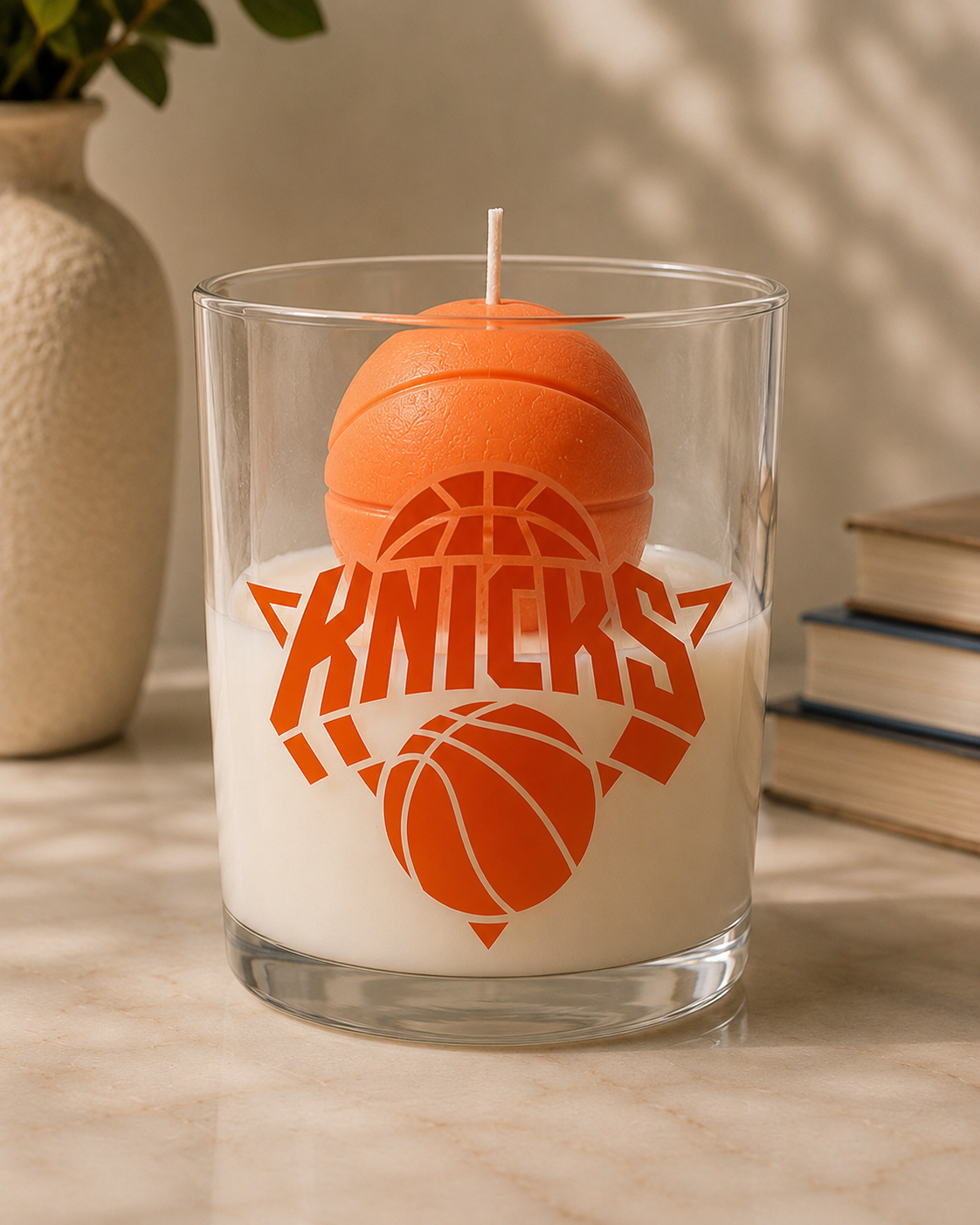 Knicks Candle