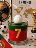 Portugal Football Candle