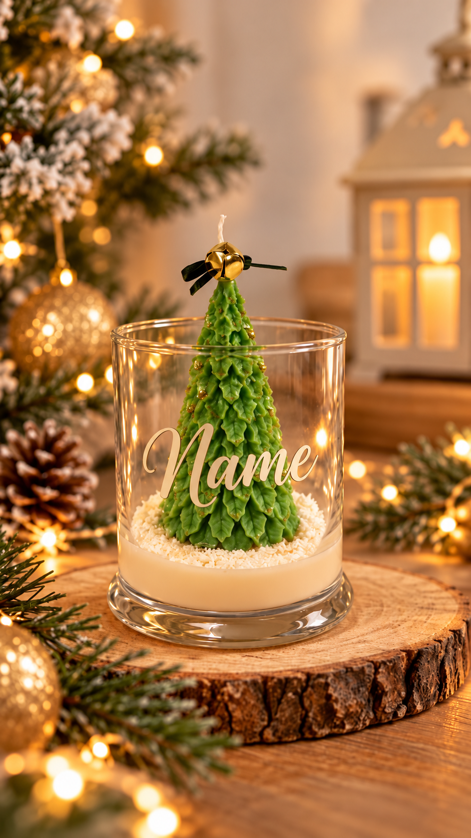 Christmas Tree Candle
