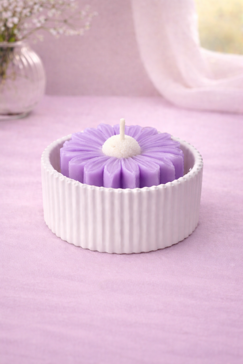 Daisy Bloom Candle