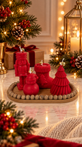Christmas Glow Candle Tray