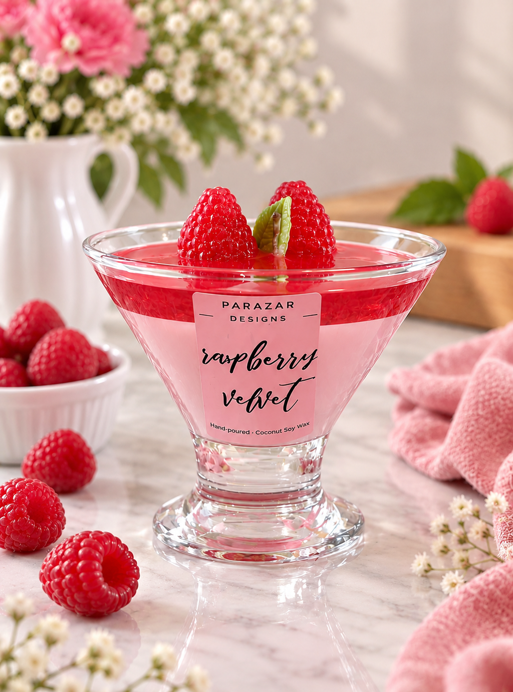 Raspberry Velvet Candle