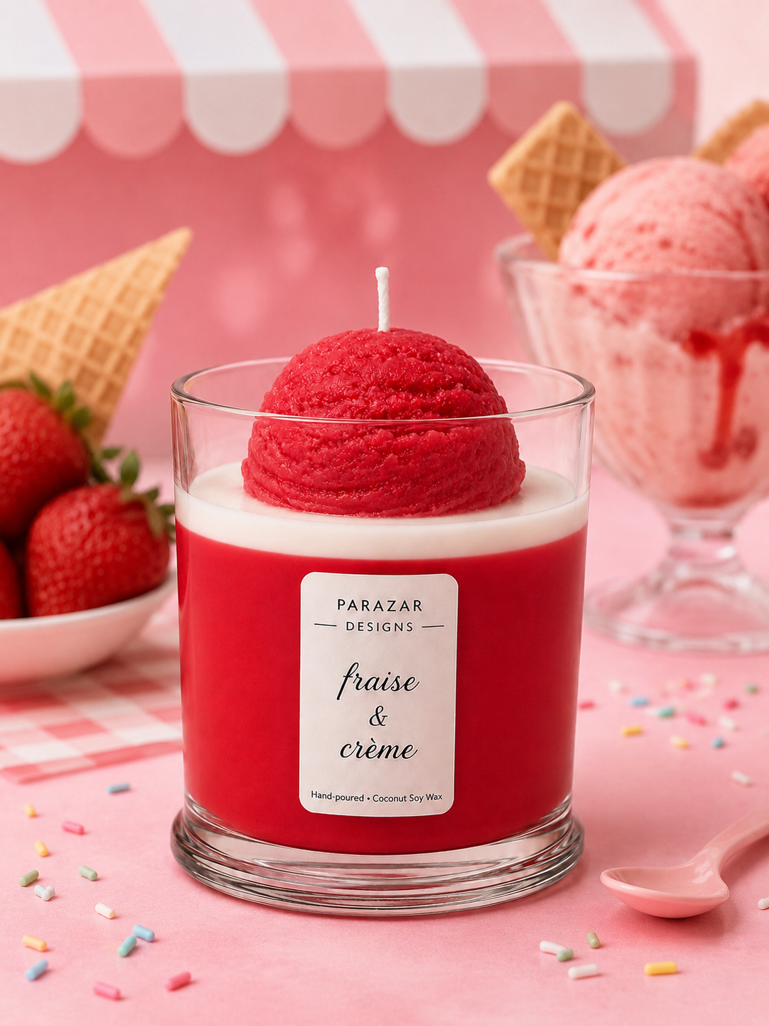 Ice Cream Candle