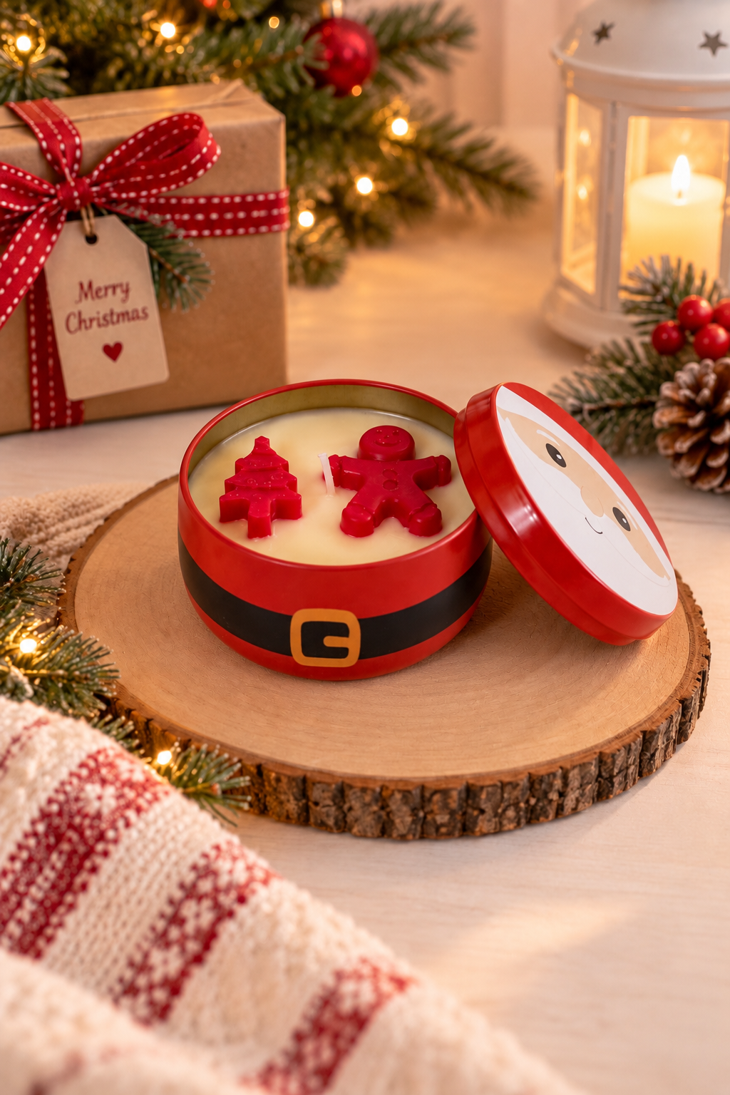 Santa Claus Candle