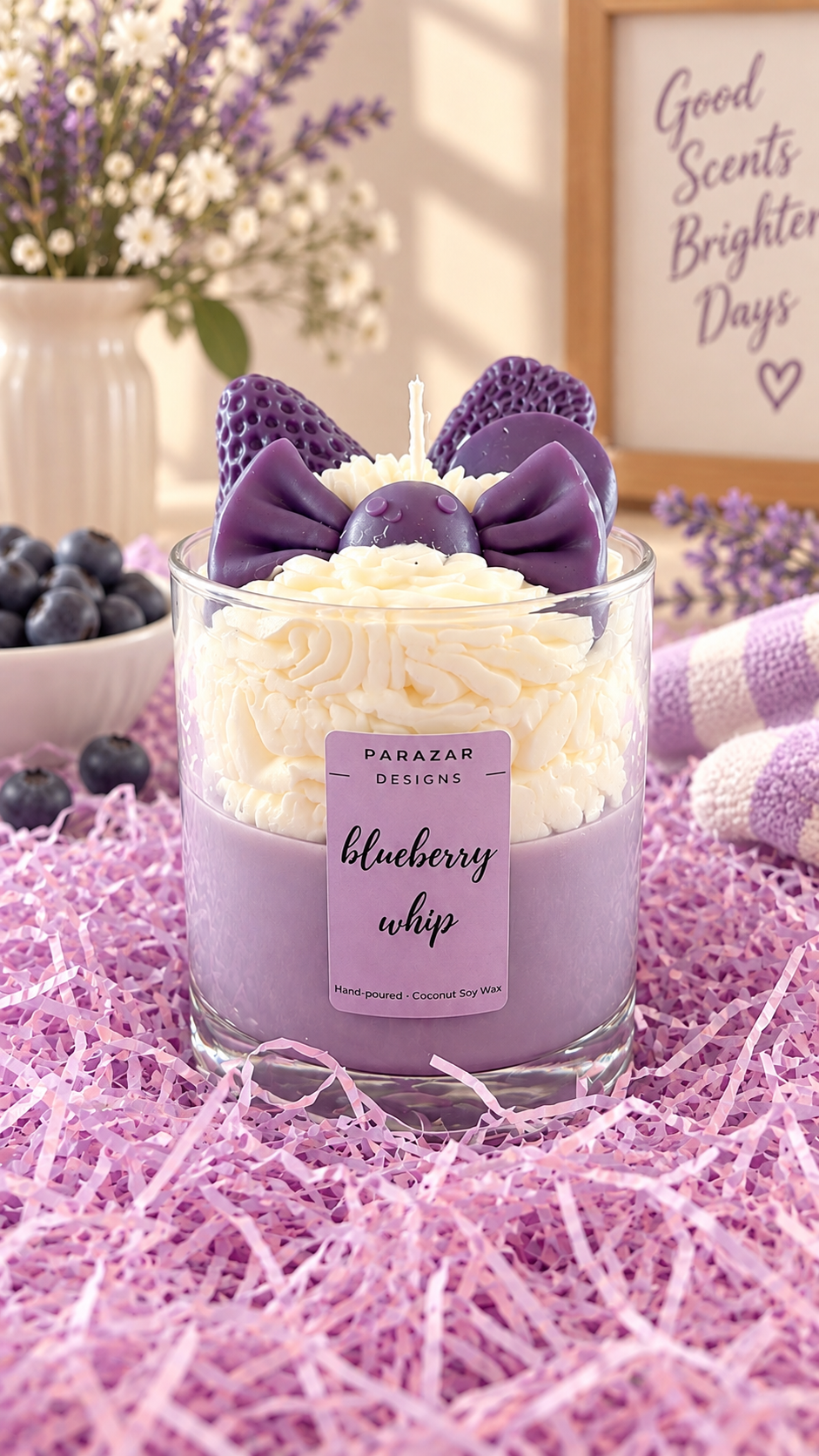 Blueberry Whip Candle