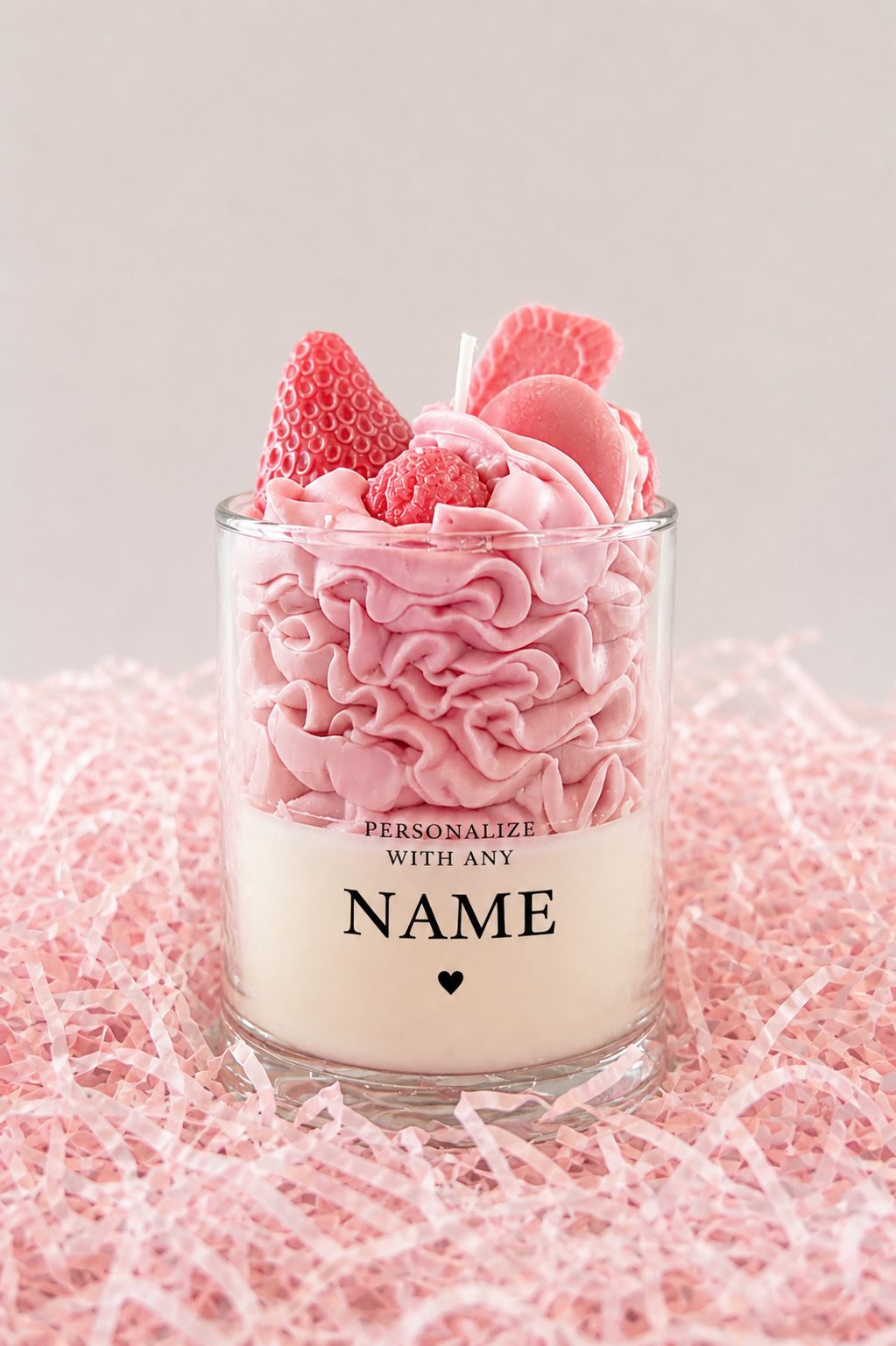 Strawberry Velvet Candle