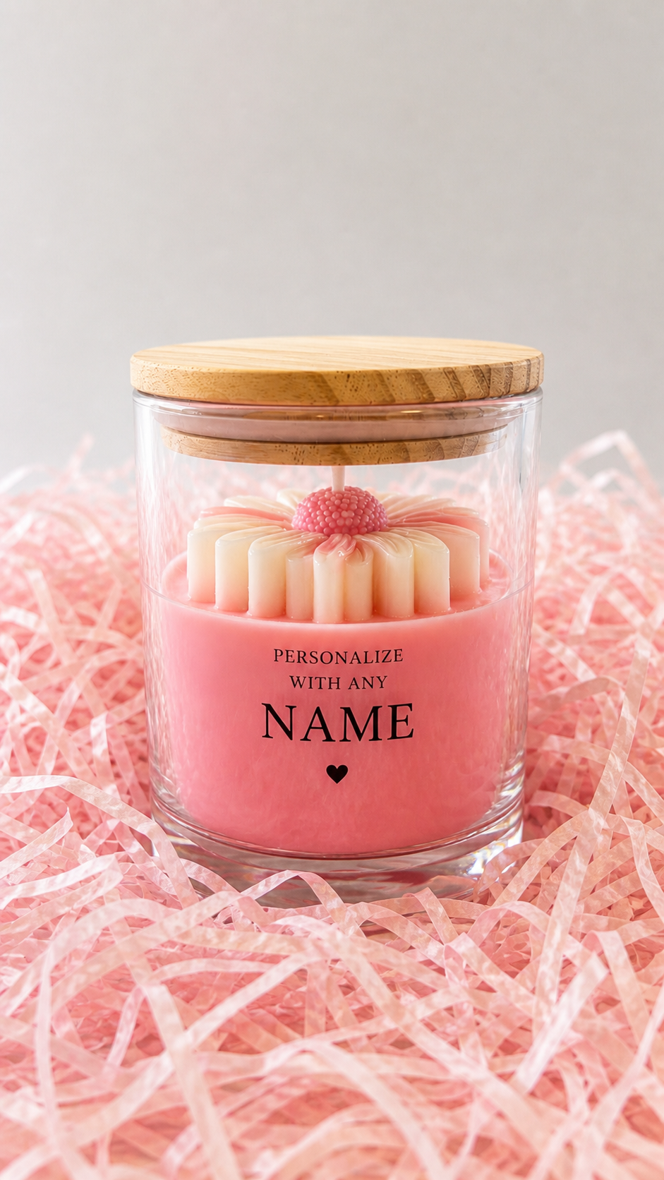 Cherry Daisy Candle