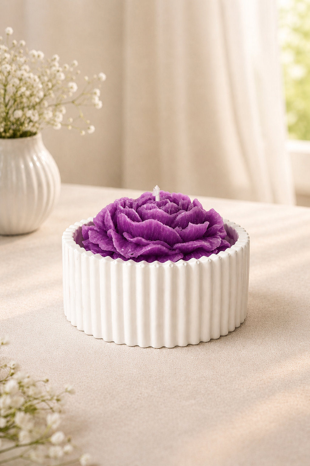 Floral Bloom Candle