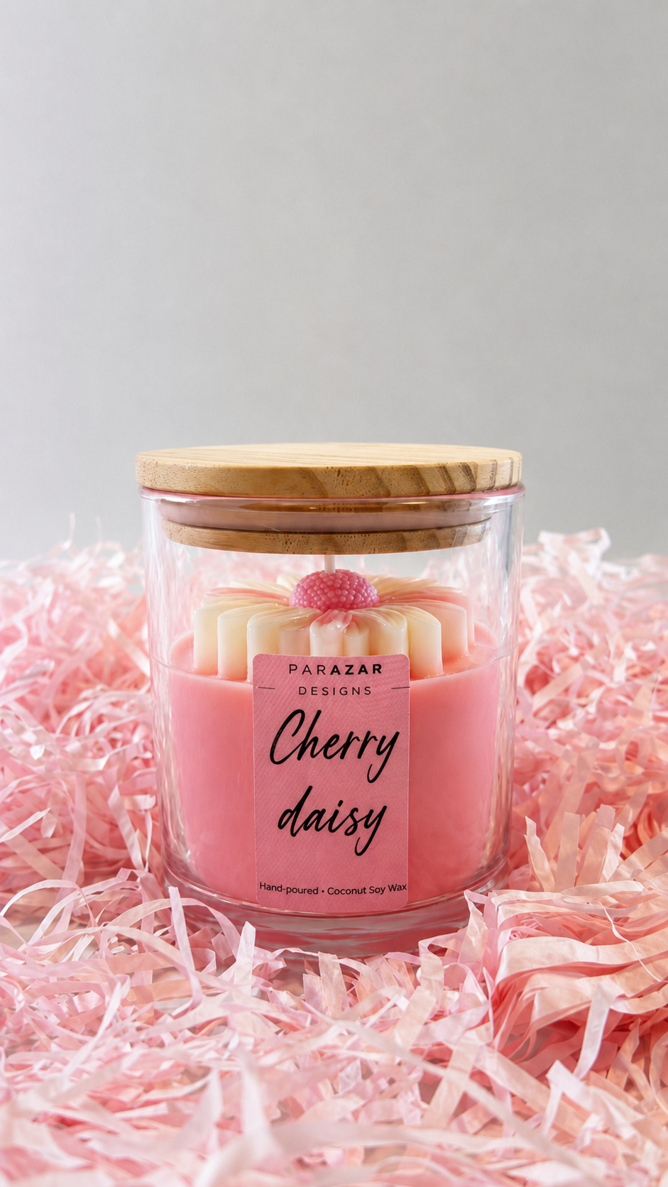 Cherry Daisy Candle